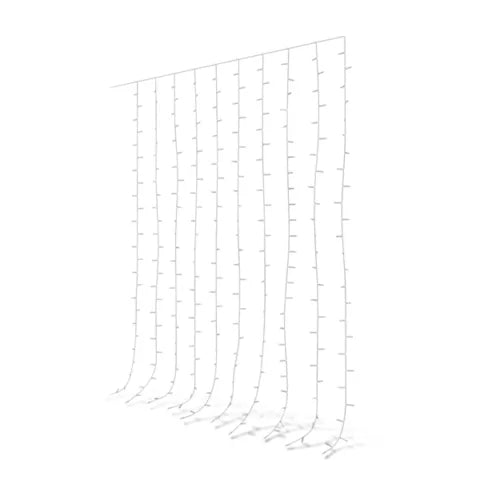 Festavia curtain lights - 4.5 × 6.5 ft, 250 LEDs