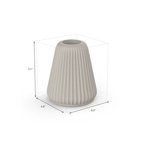 Cone table lamp for Lightguide bulbs (Sand)