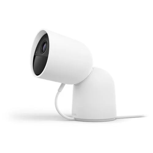 Secure wired camera with desktop stand