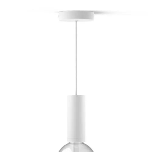 White pendant cord