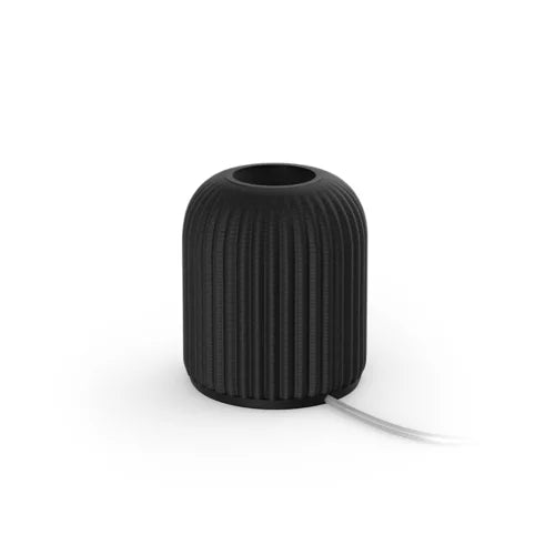 Dome table lamp for Lightguide bulbs (black)