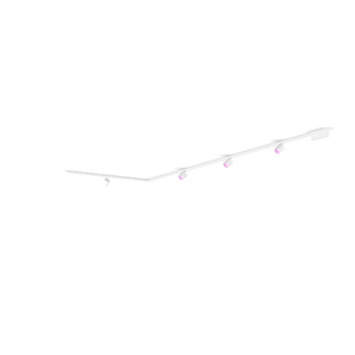 Perifo L-shaped ceiling base kit (4 spots)