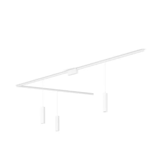 Perifo L-shaped ceiling base kit (3 pendants)