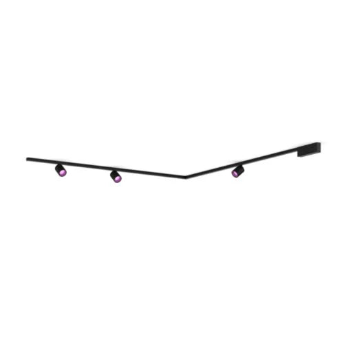 Perifo L-shaped ceiling base kit (3 spots)