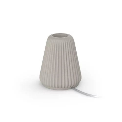 Cone table lamp for Lightguide bulbs (Sand)
