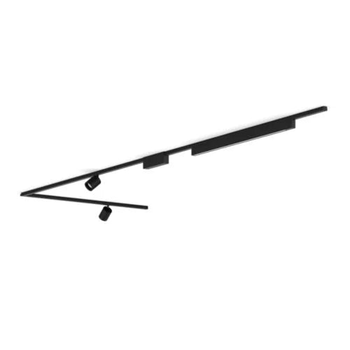 Perifo L-shaped ceiling base kit (2 spots, 1 light bar)