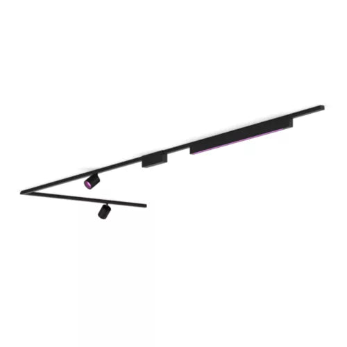 Perifo L-shaped ceiling base kit (2 spots, 1 light bar)