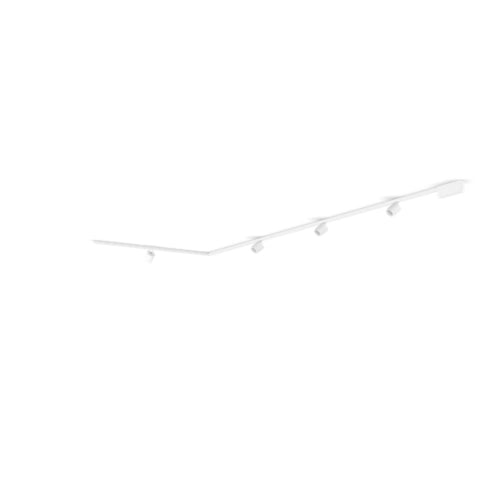 Perifo L-shaped ceiling base kit (4 spots)
