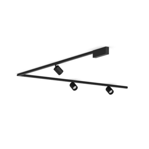Perifo L-shaped ceiling base kit (3 spots)